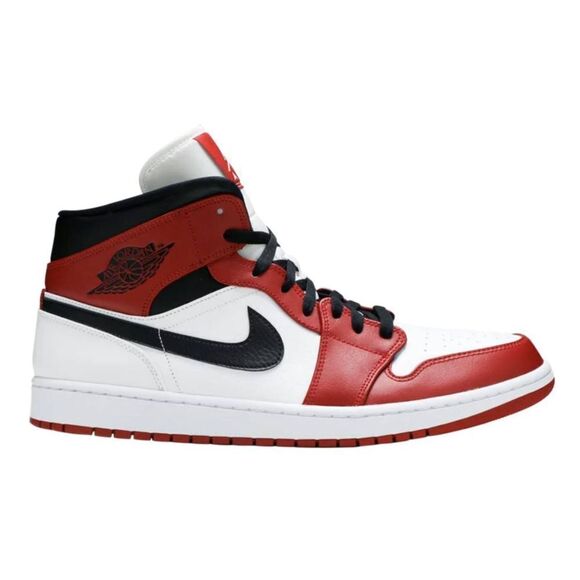 NIKE Air Jordan 1 Mid 'Chicago' Sneakers Size 4Y